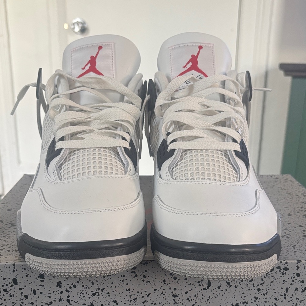 AIR JORDAN 4 Retro red gray cement Men’s Size 14 never worn. - Picture 2 of 8